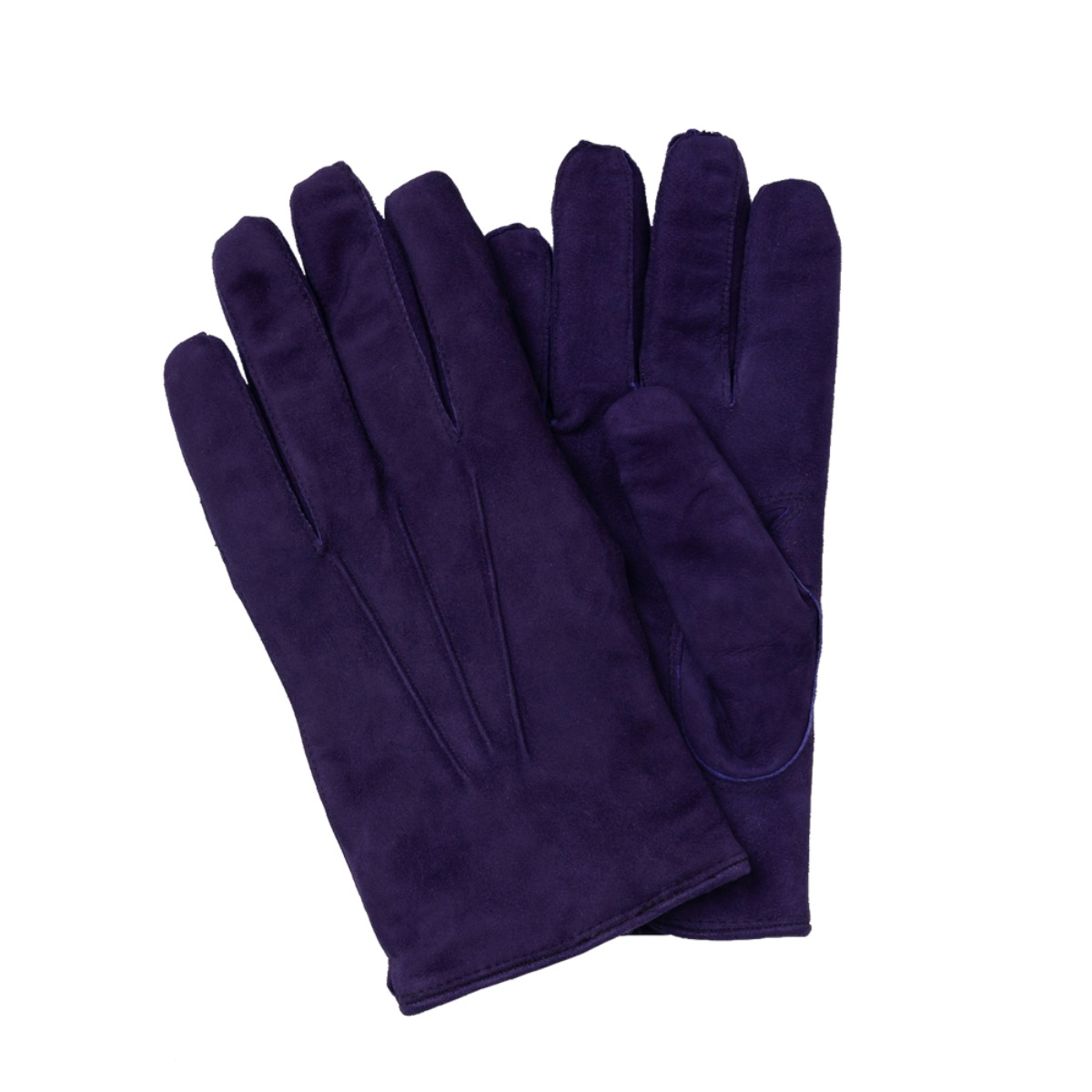 OMEGA GLOVES SUEDE NAPPA LEATHER GLOVES PURPLE