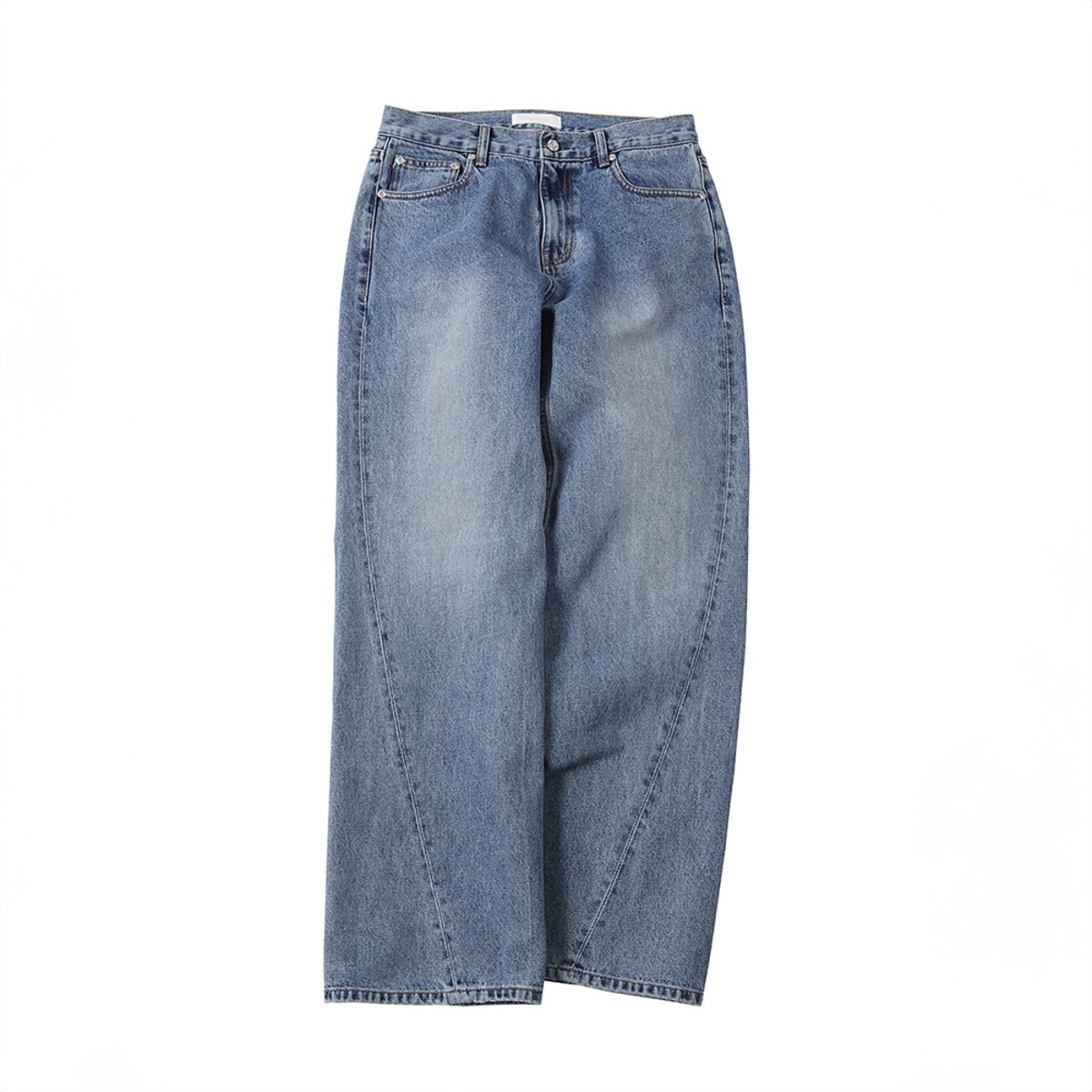 TYPE7 RELAXED STRAIGHT CURVED JEANS C8